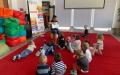 21.04.2023 – lekcje biblioteczne i twórcze ekologiczne warsztaty dla przedszkolaków