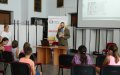 16.08.2021 spotkanie autorskie dla dzieci z Adamem Skrodzkim w Bibliotece w Jerzmanowicach