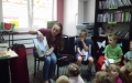 spotkanie z przedszkolakami  z Przedszkola Fundacji „Elementarz” w Sąspowie