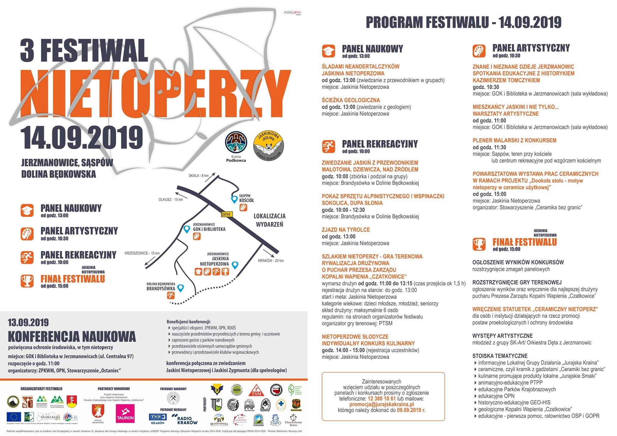 3 Festiwal Nietoperzy 14.09.2019