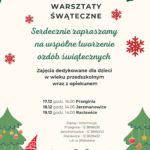 Biblioteczne warsztaty świąteczne