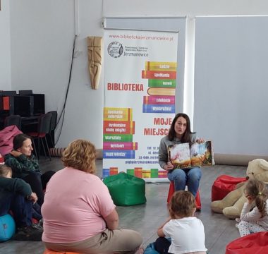 Biblioteczne harce w plenerze