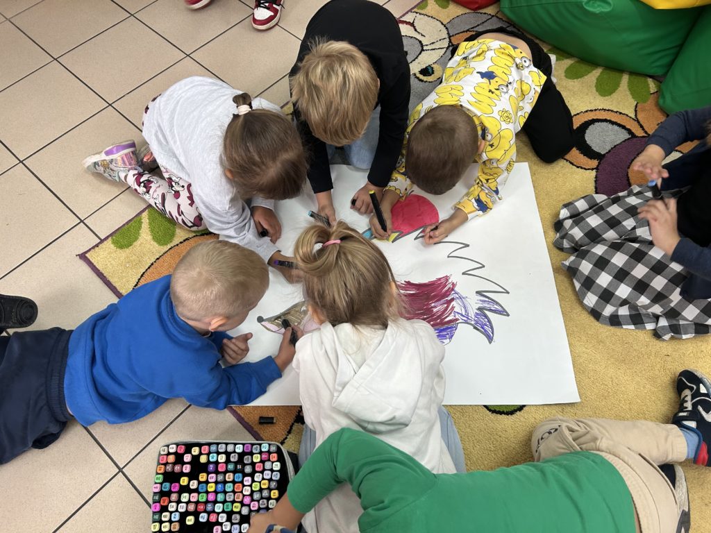 Jesienne spotkanie z Przedszkolakami w Racławicach