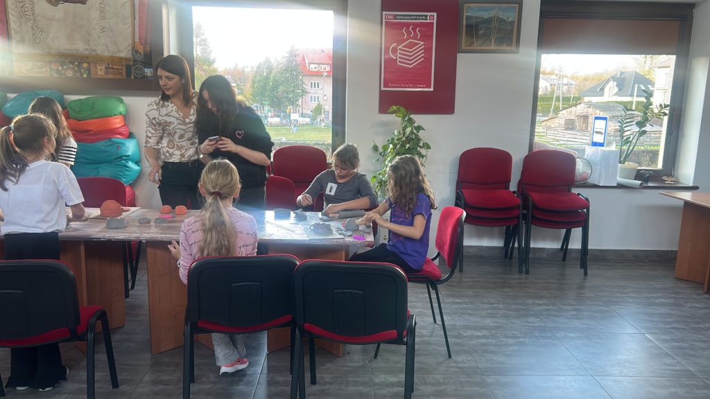 Gliniane szaleństwa w Bibliotece